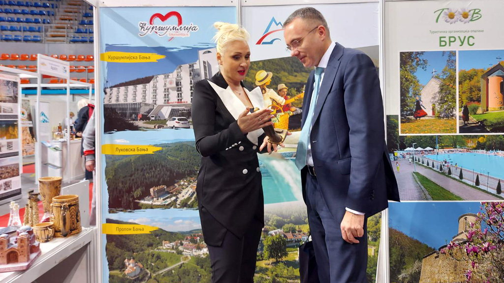 Туристичка организација општине Куршумлија на 24. Међународном сајму туризма у Нишу, највеће интересовање за Куршумлијску Бању